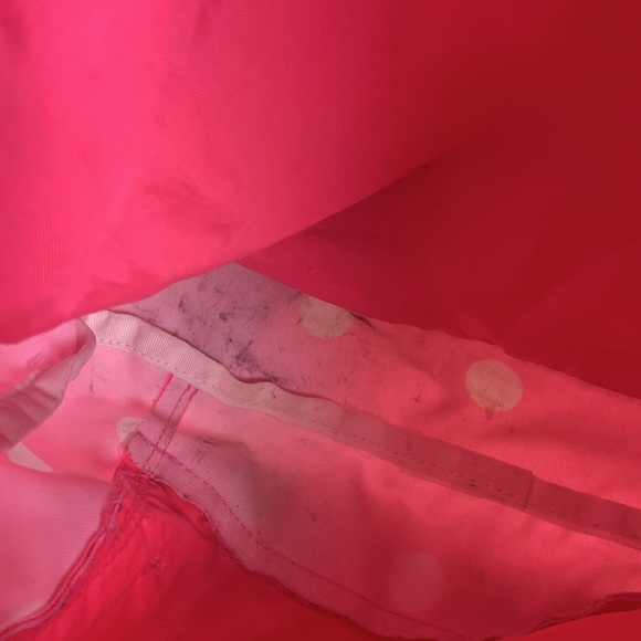 Jansport Big Student Backpack | Pink & White Polka Dots - Picture 11 of 16